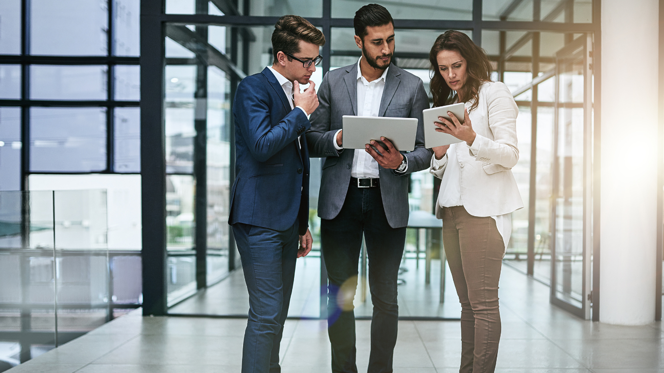 Business team collaboration