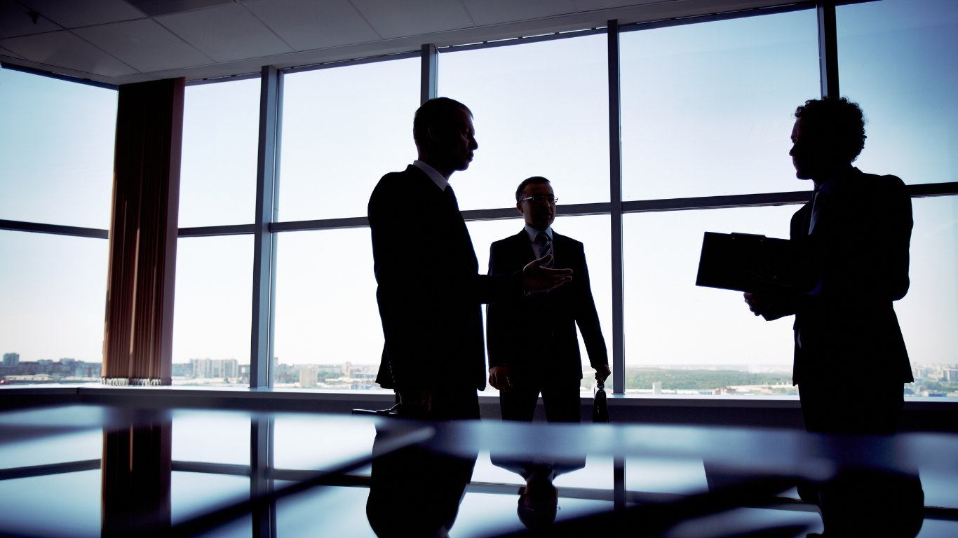 Business Meeting Silhouette